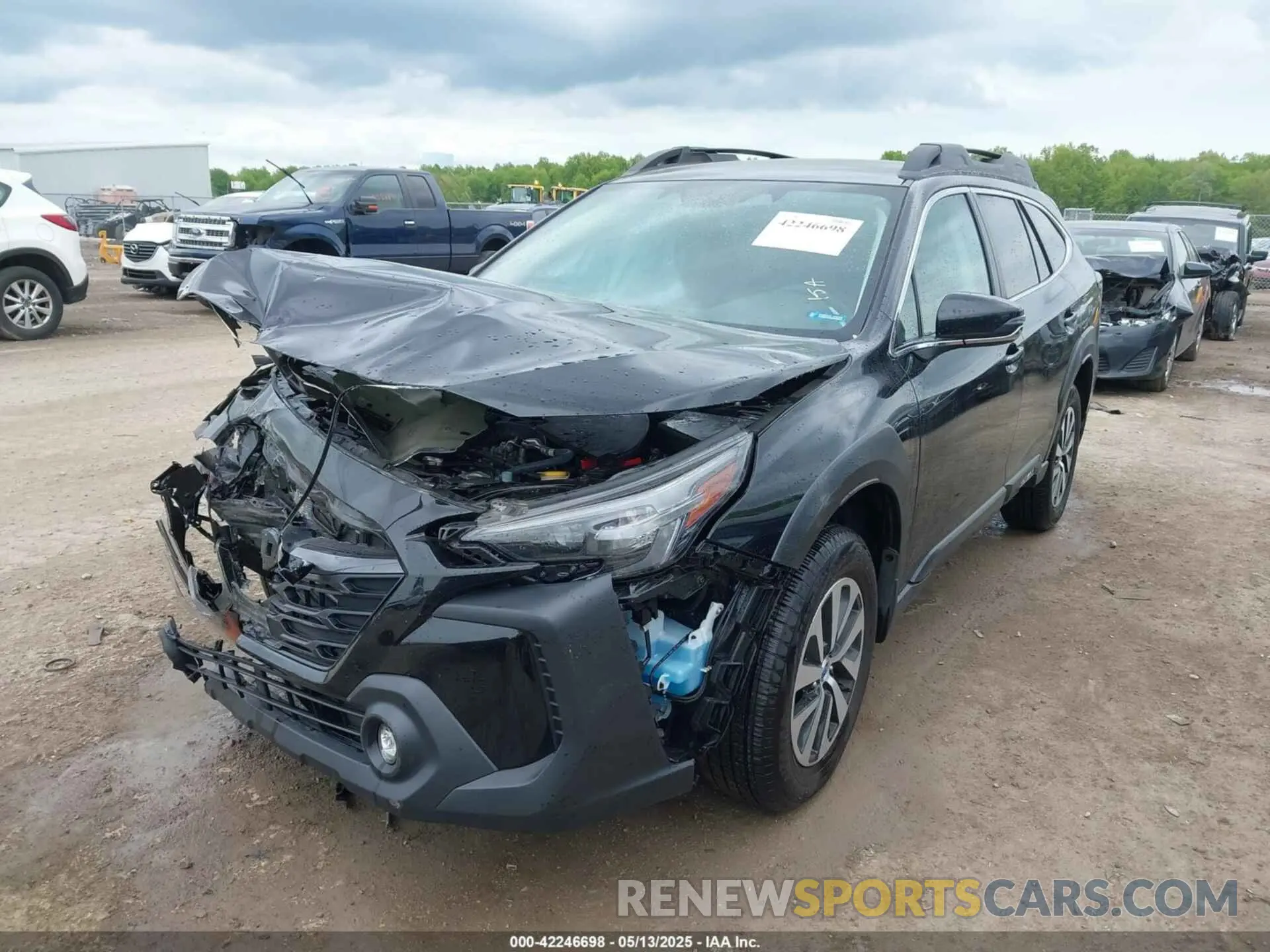 2 Photograph of a damaged car 4S4BTADC2R3296320 SUBARU OUTBACK 2024