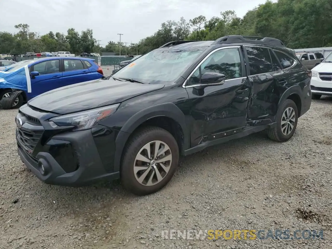 1 Photograph of a damaged car 4S4BTADC3R3283348 SUBARU OUTBACK 2024