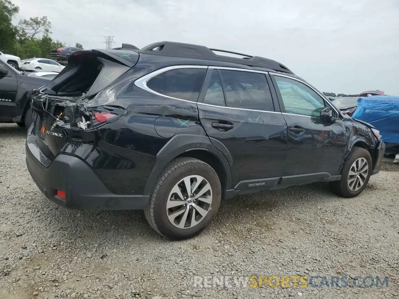 3 Photograph of a damaged car 4S4BTADC3R3283348 SUBARU OUTBACK 2024