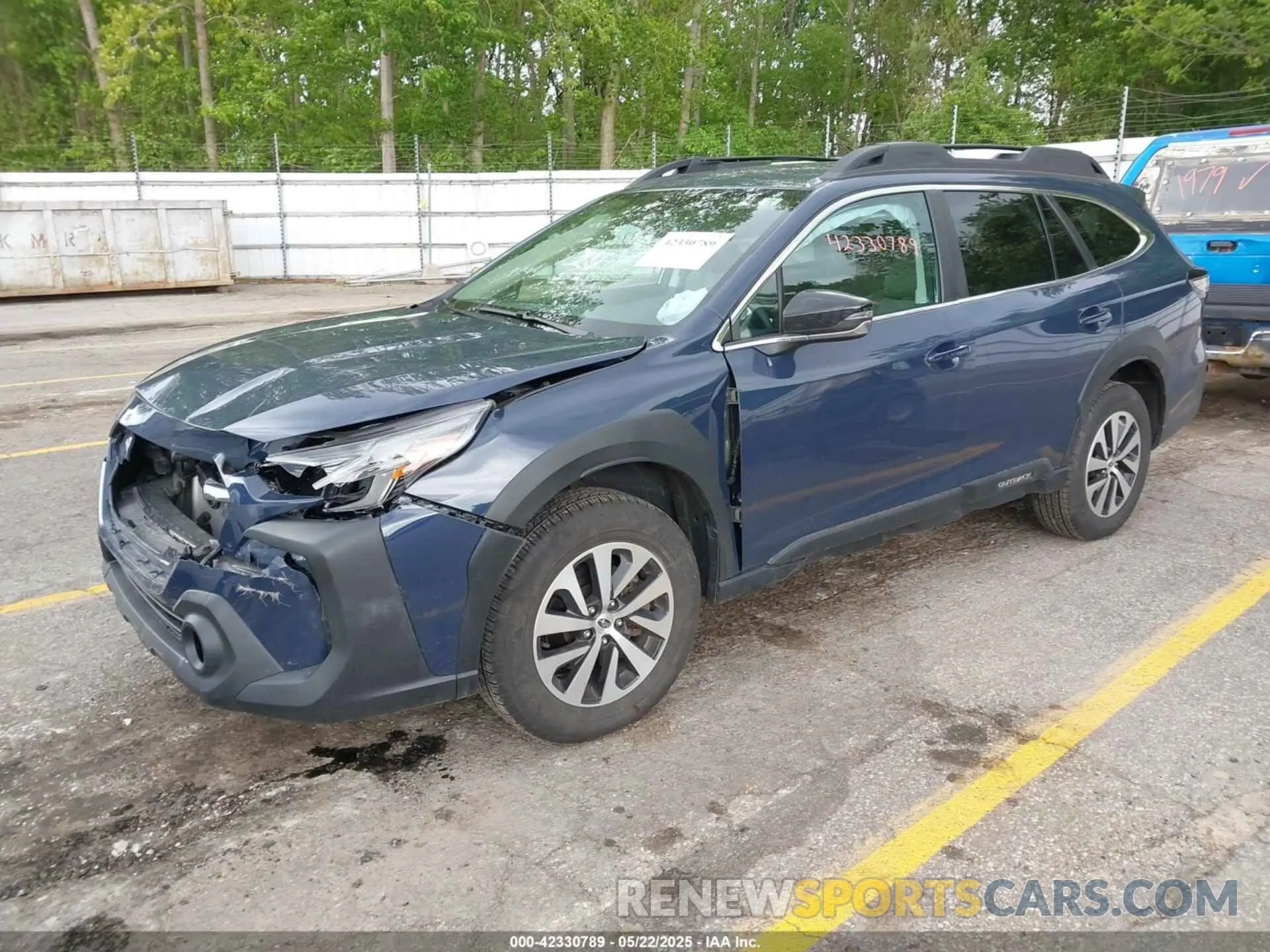 2 Photograph of a damaged car 4S4BTADC3R3291191 SUBARU OUTBACK 2024