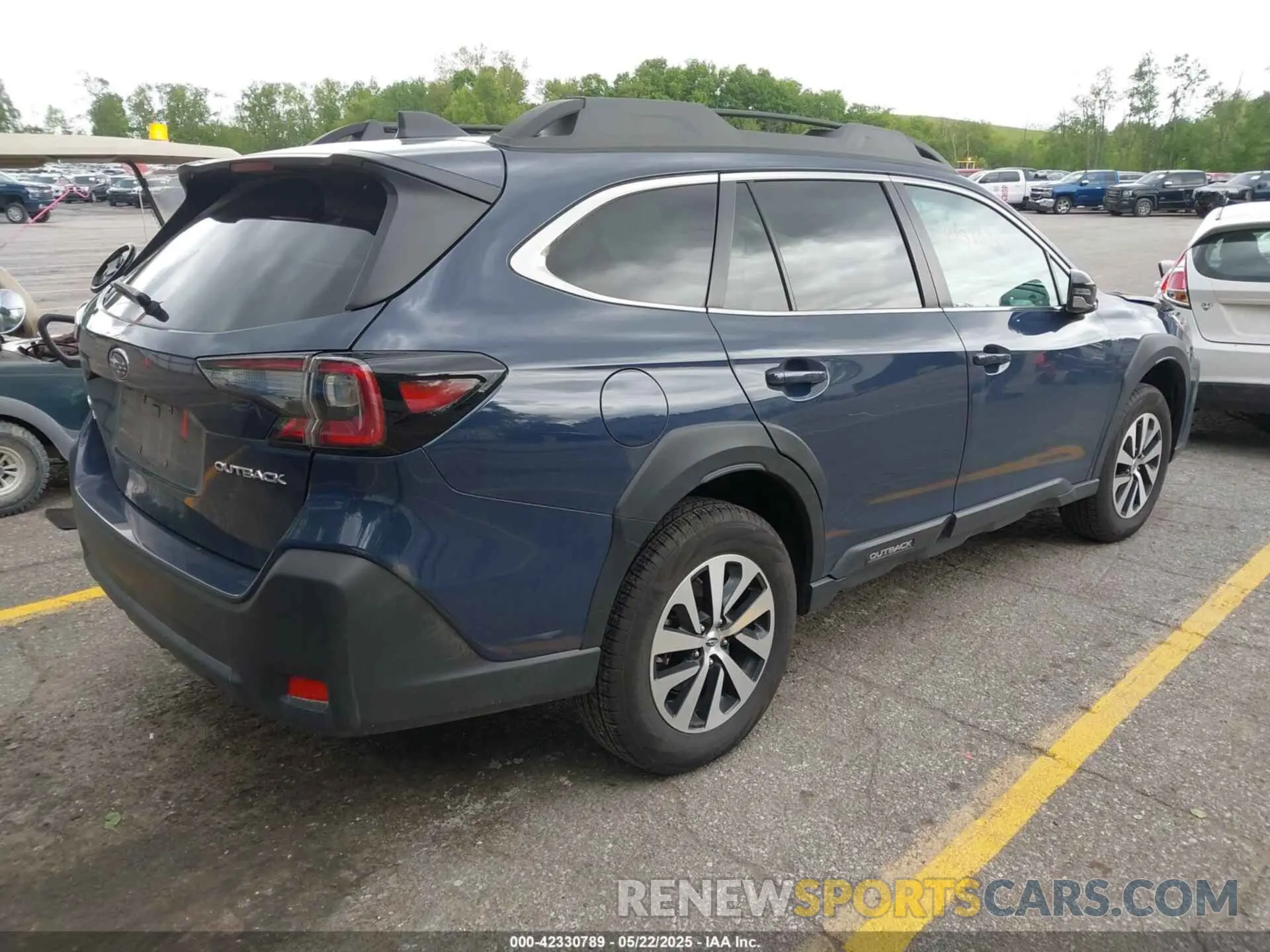 4 Photograph of a damaged car 4S4BTADC3R3291191 SUBARU OUTBACK 2024