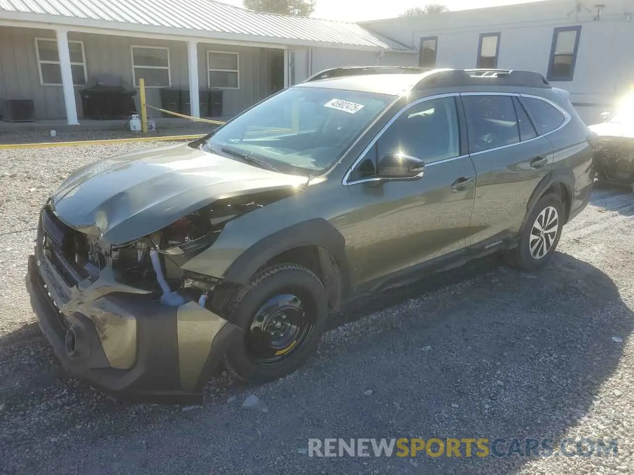 1 Photograph of a damaged car 4S4BTADC4R3260144 SUBARU OUTBACK 2024