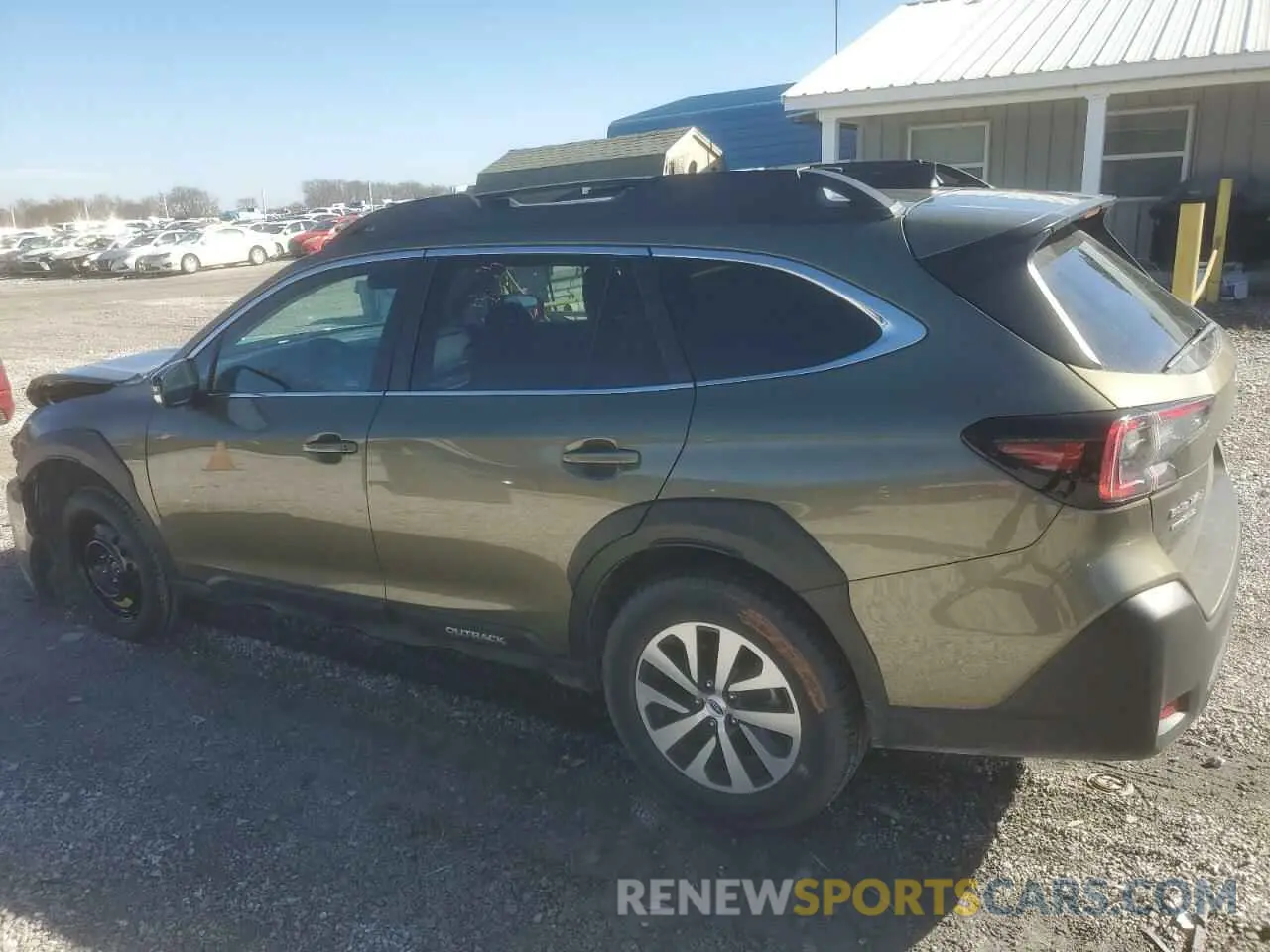 2 Photograph of a damaged car 4S4BTADC4R3260144 SUBARU OUTBACK 2024