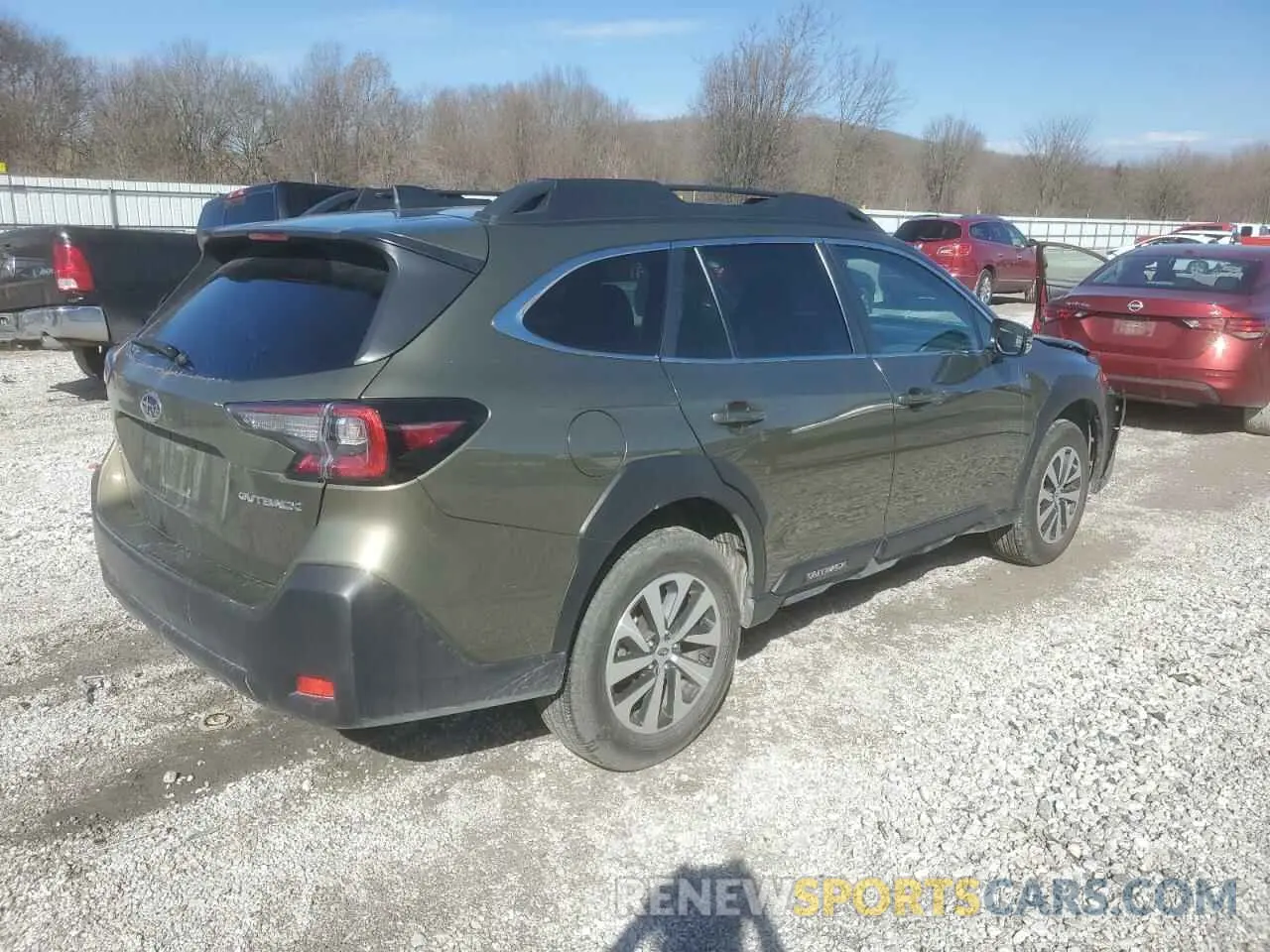3 Photograph of a damaged car 4S4BTADC4R3260144 SUBARU OUTBACK 2024