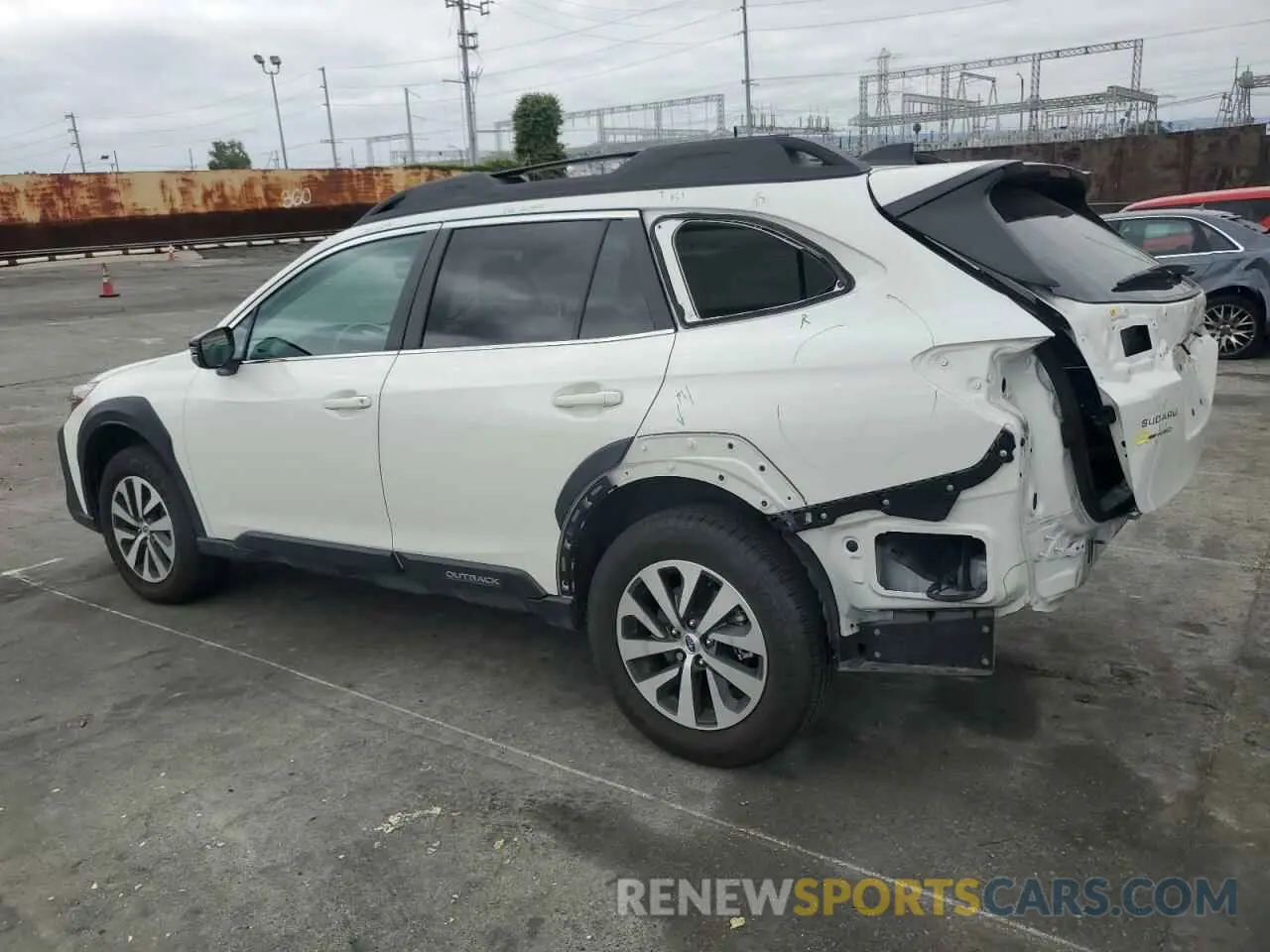 2 Photograph of a damaged car 4S4BTADC6R3137719 SUBARU OUTBACK 2024