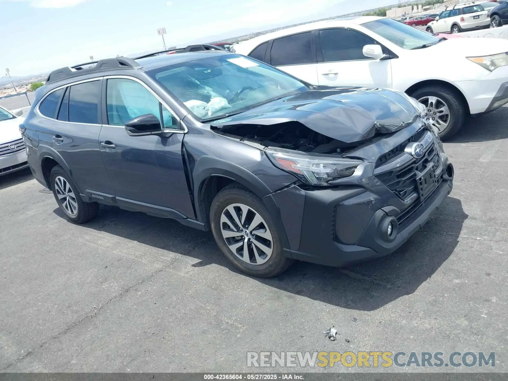 1 Photograph of a damaged car 4S4BTADC6R3167738 SUBARU OUTBACK 2024