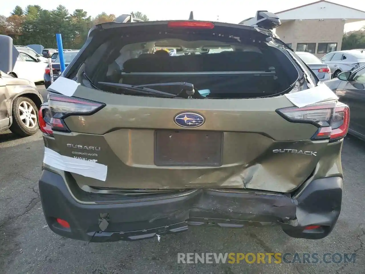 6 Photograph of a damaged car 4S4BTADC6R3268410 SUBARU OUTBACK 2024