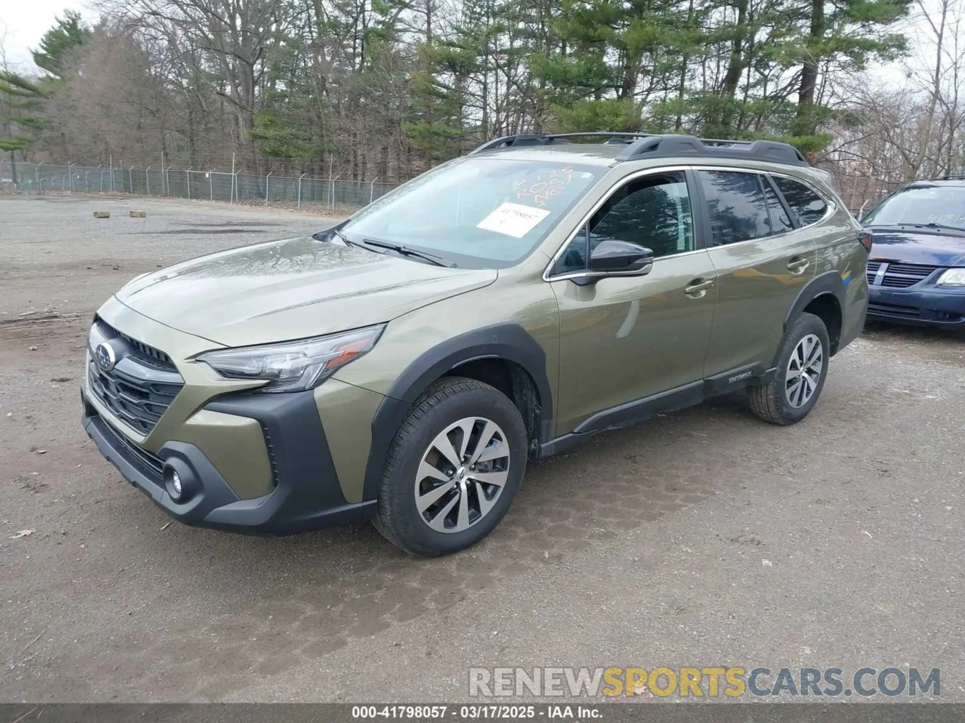 2 Photograph of a damaged car 4S4BTADC6R3279472 SUBARU OUTBACK 2024