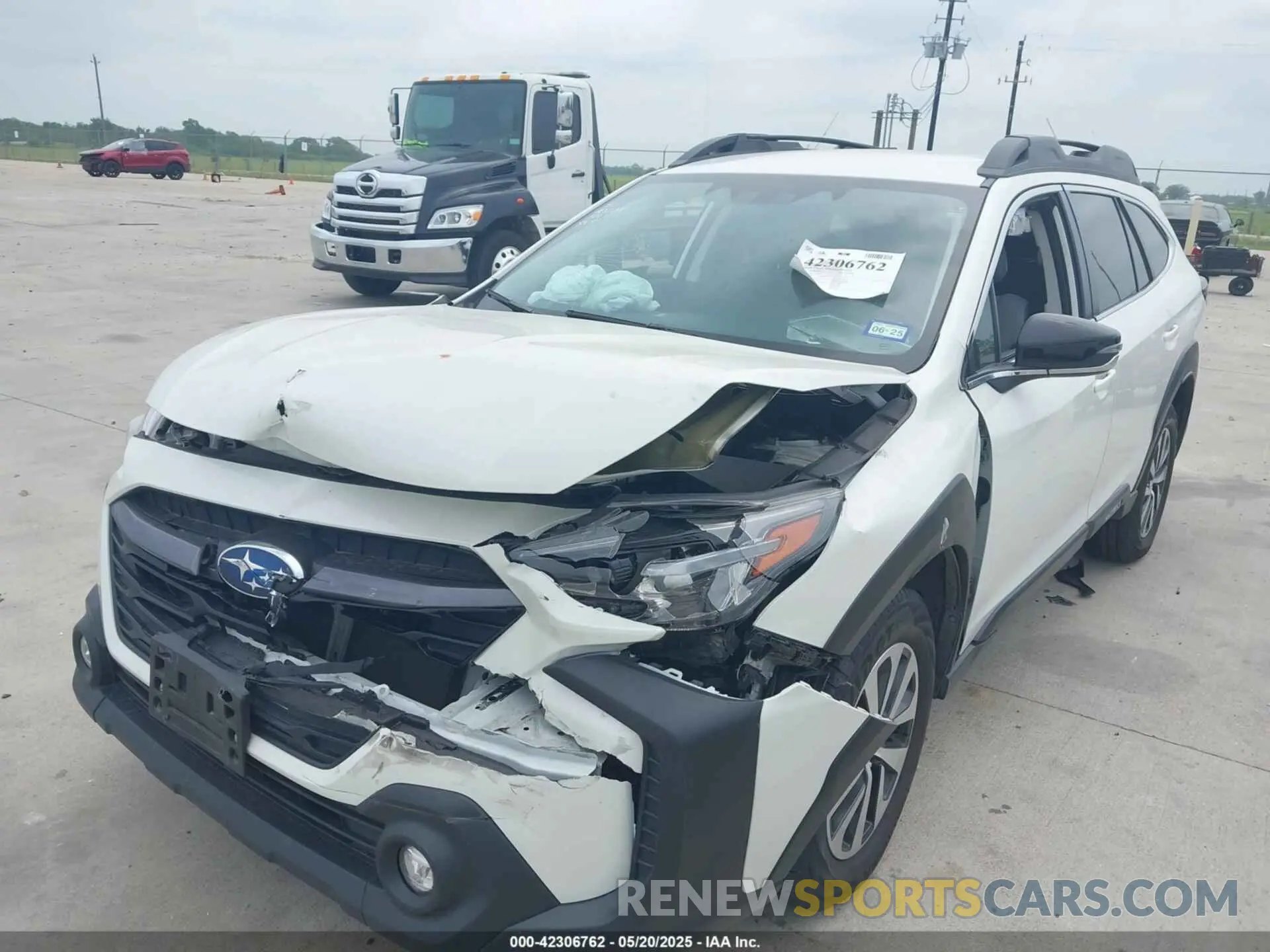 6 Photograph of a damaged car 4S4BTADC9R3121661 SUBARU OUTBACK 2024