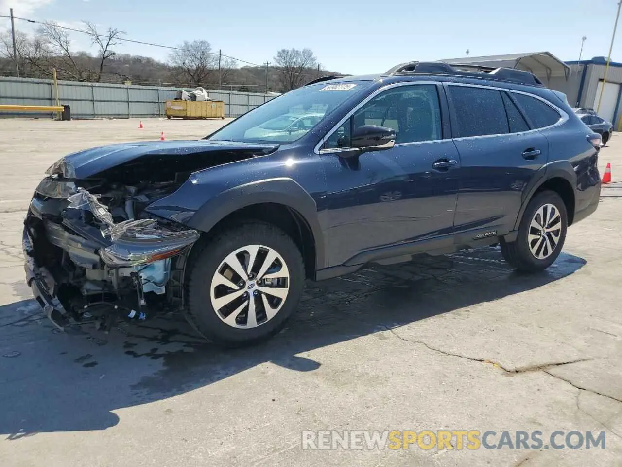 1 Photograph of a damaged car 4S4BTADC9R3212431 SUBARU OUTBACK 2024