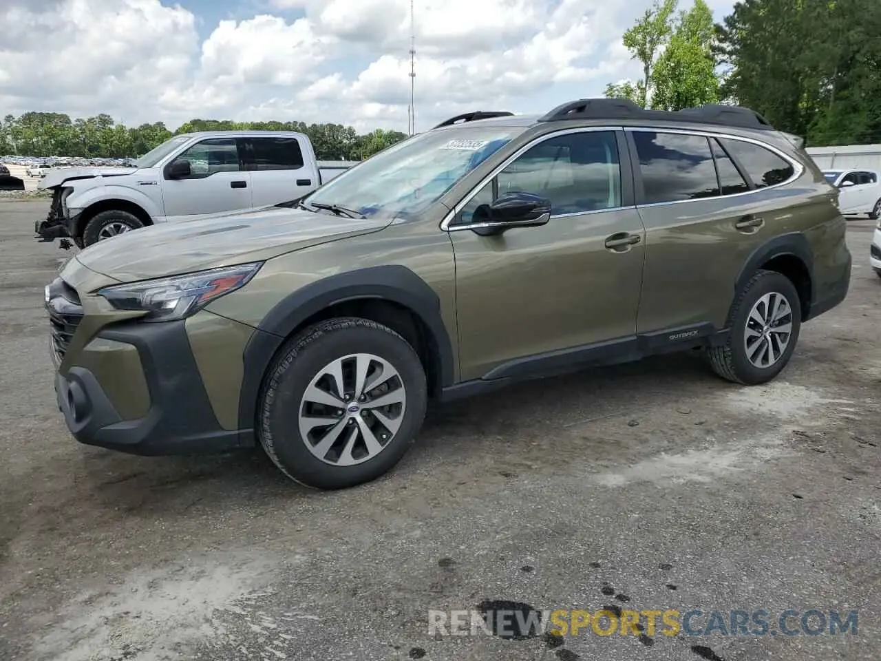 1 Photograph of a damaged car 4S4BTADC9R3238382 SUBARU OUTBACK 2024