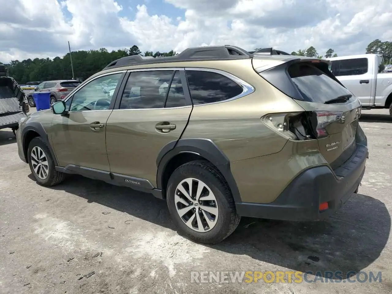 2 Photograph of a damaged car 4S4BTADC9R3238382 SUBARU OUTBACK 2024