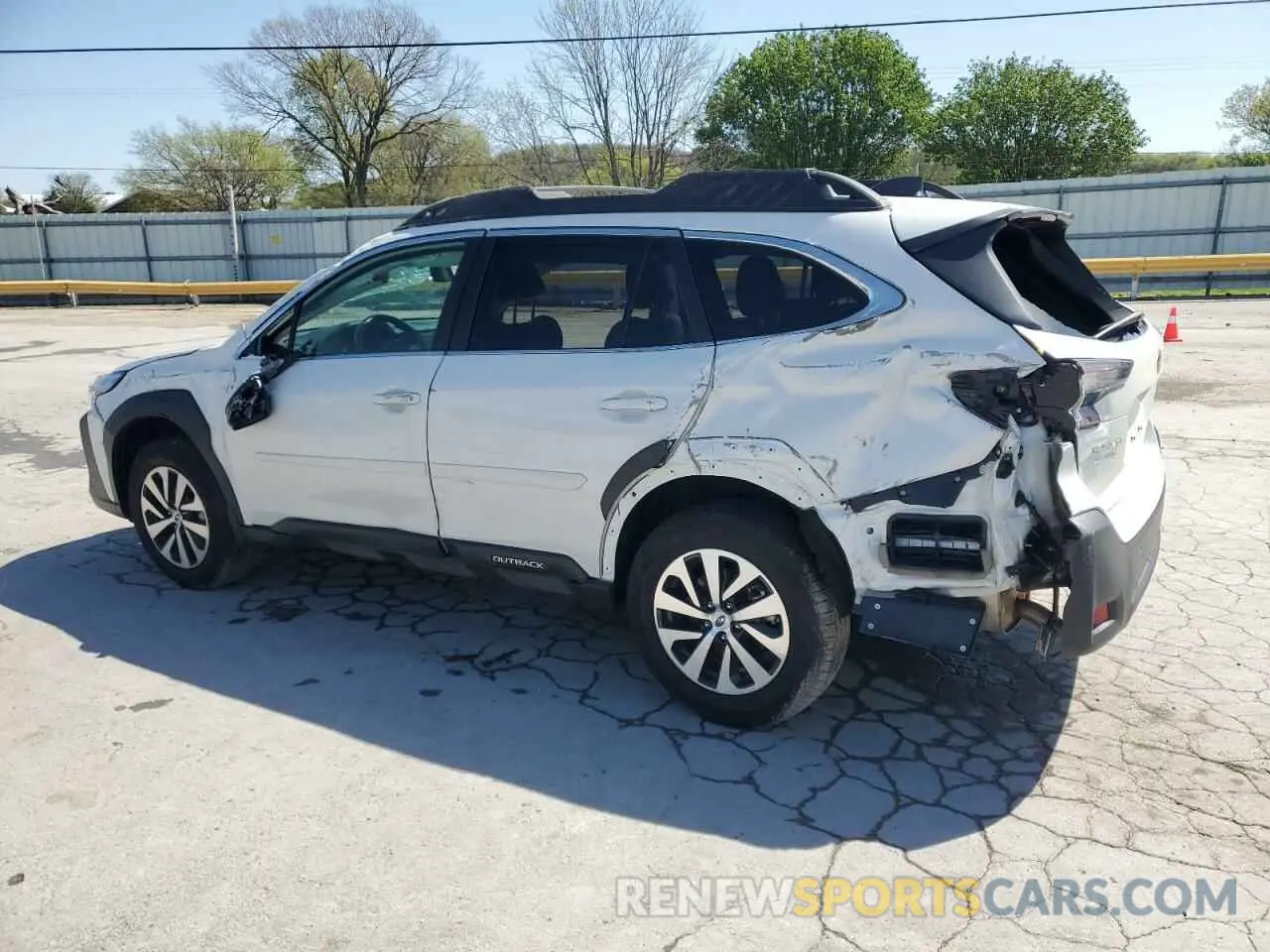2 Photograph of a damaged car 4S4BTADC9R3296850 SUBARU OUTBACK 2024