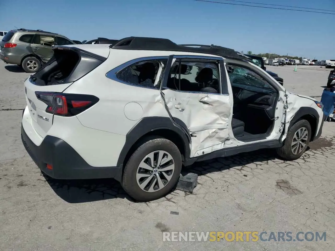 3 Photograph of a damaged car 4S4BTADC9R3296850 SUBARU OUTBACK 2024