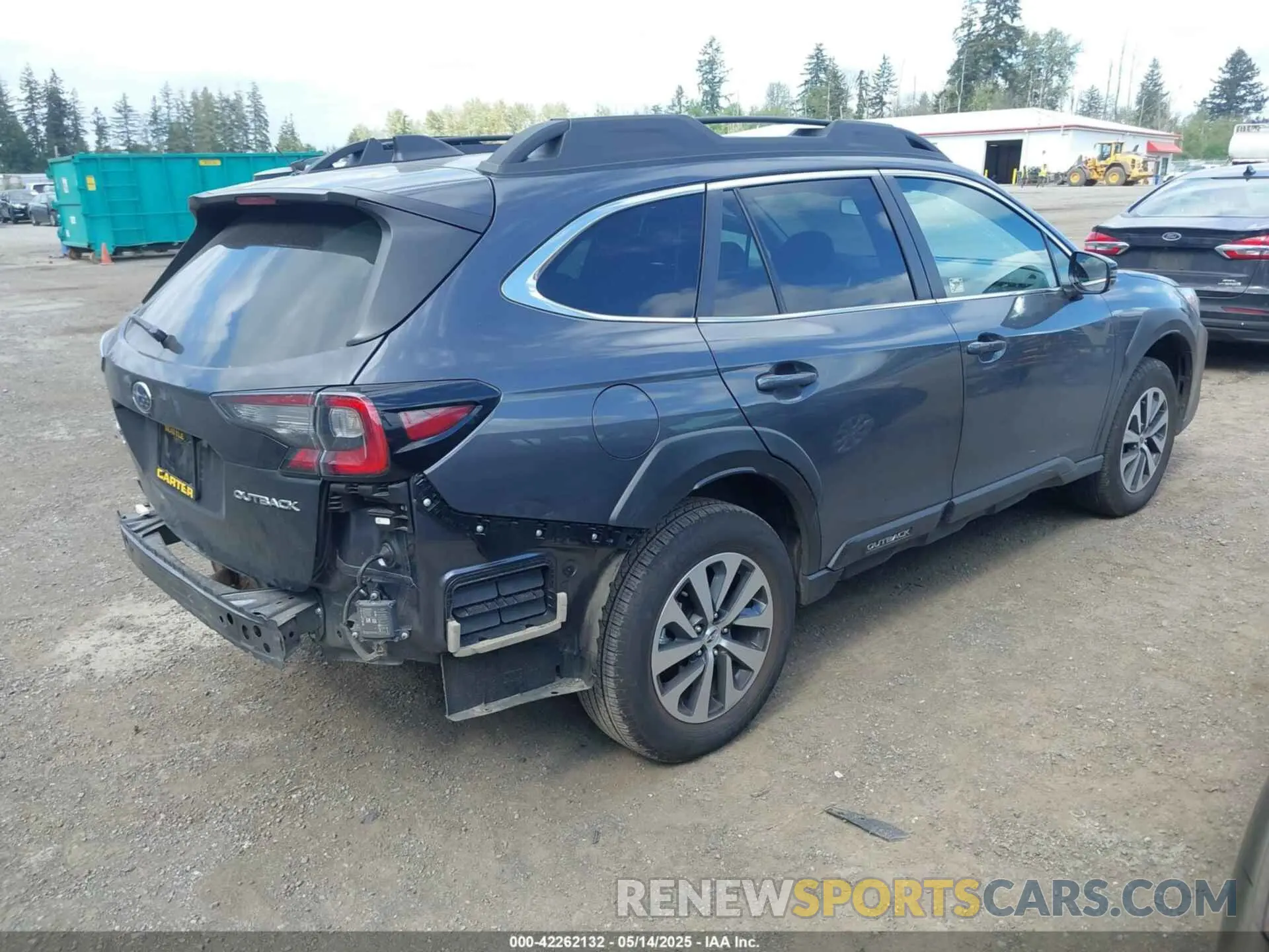 4 Photograph of a damaged car 4S4BTADCXR3190794 SUBARU OUTBACK 2024