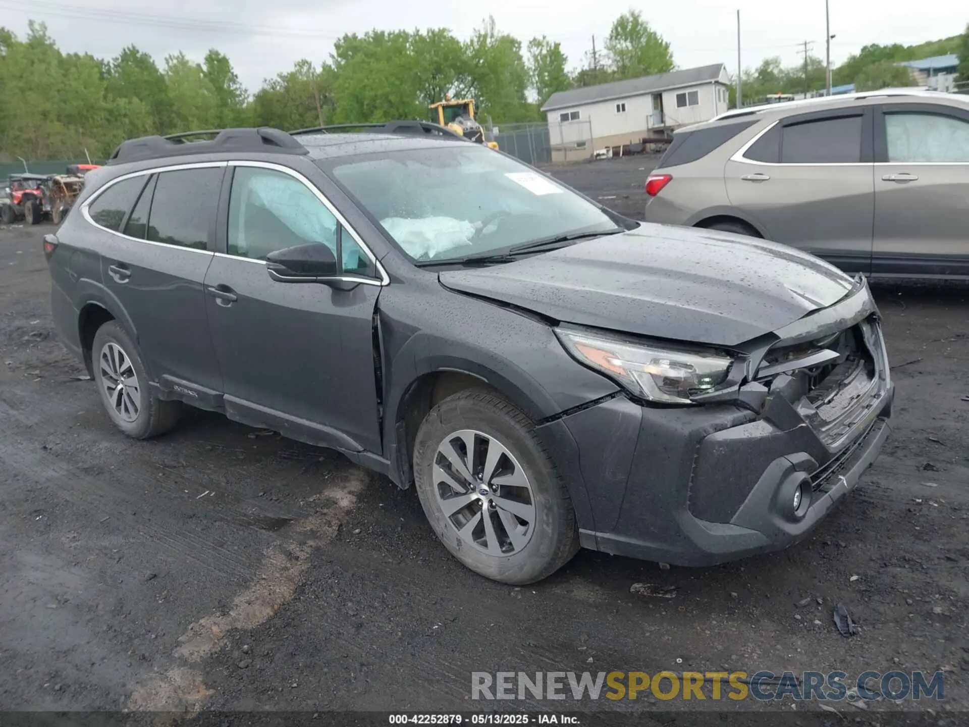 1 Photograph of a damaged car 4S4BTAFC0R3182331 SUBARU OUTBACK 2024