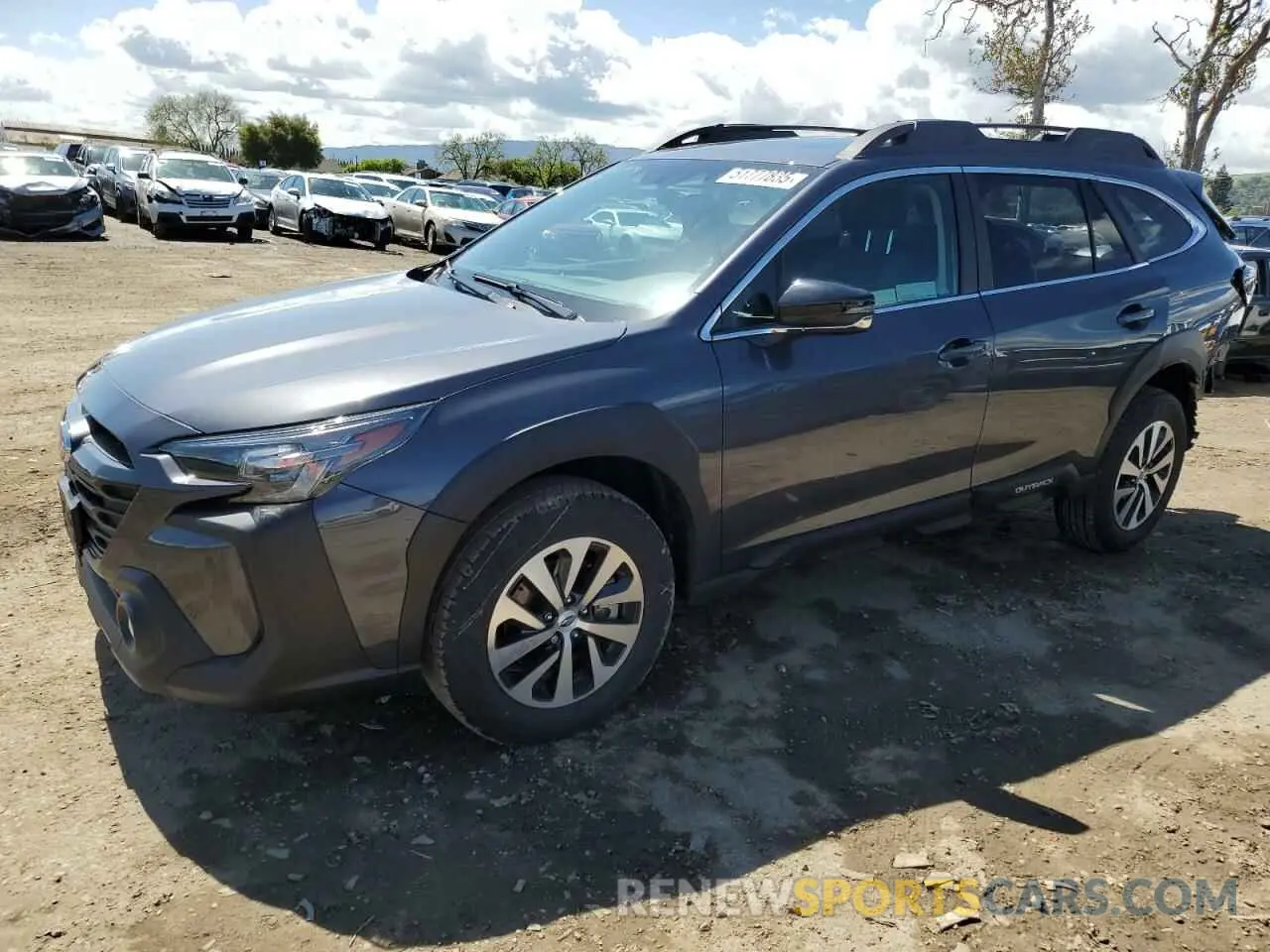 1 Photograph of a damaged car 4S4BTAFC0R3202609 SUBARU OUTBACK 2024