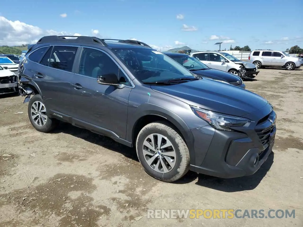 4 Photograph of a damaged car 4S4BTAFC0R3202609 SUBARU OUTBACK 2024