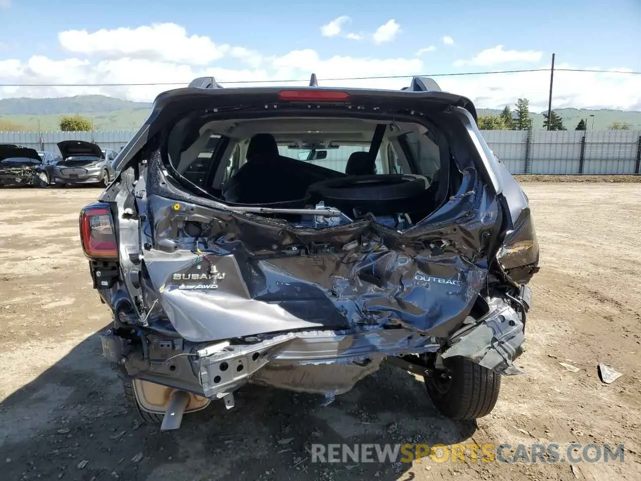 6 Photograph of a damaged car 4S4BTAFC0R3202609 SUBARU OUTBACK 2024