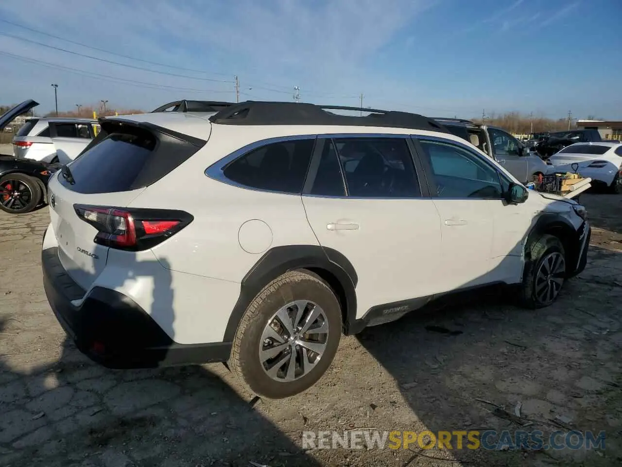 3 Photograph of a damaged car 4S4BTAFC0R3232533 SUBARU OUTBACK 2024