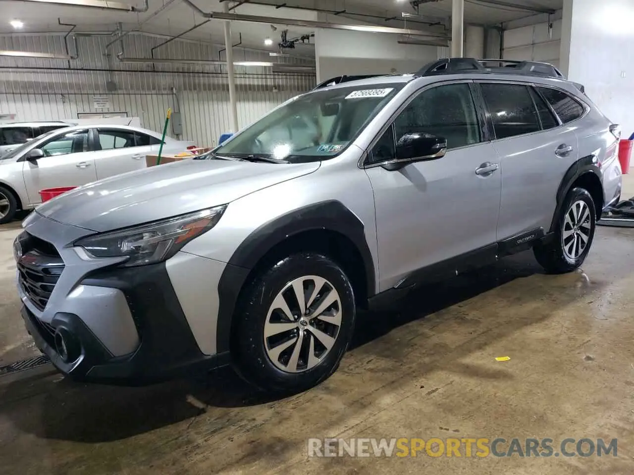 1 Photograph of a damaged car 4S4BTAFC0R3298919 SUBARU OUTBACK 2024