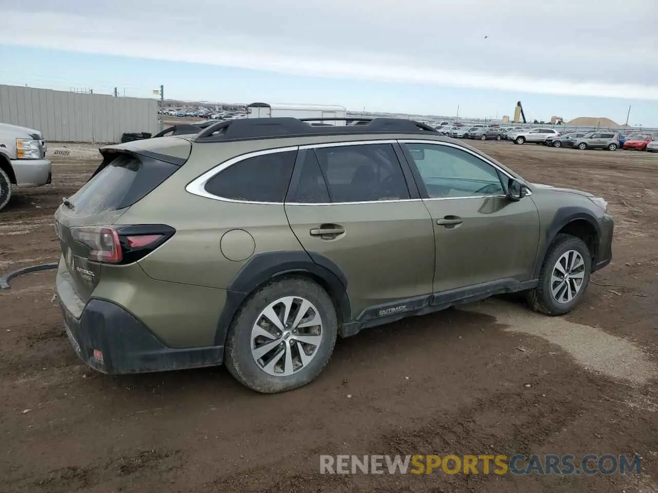 3 Photograph of a damaged car 4S4BTAFC1R3133641 SUBARU OUTBACK 2024