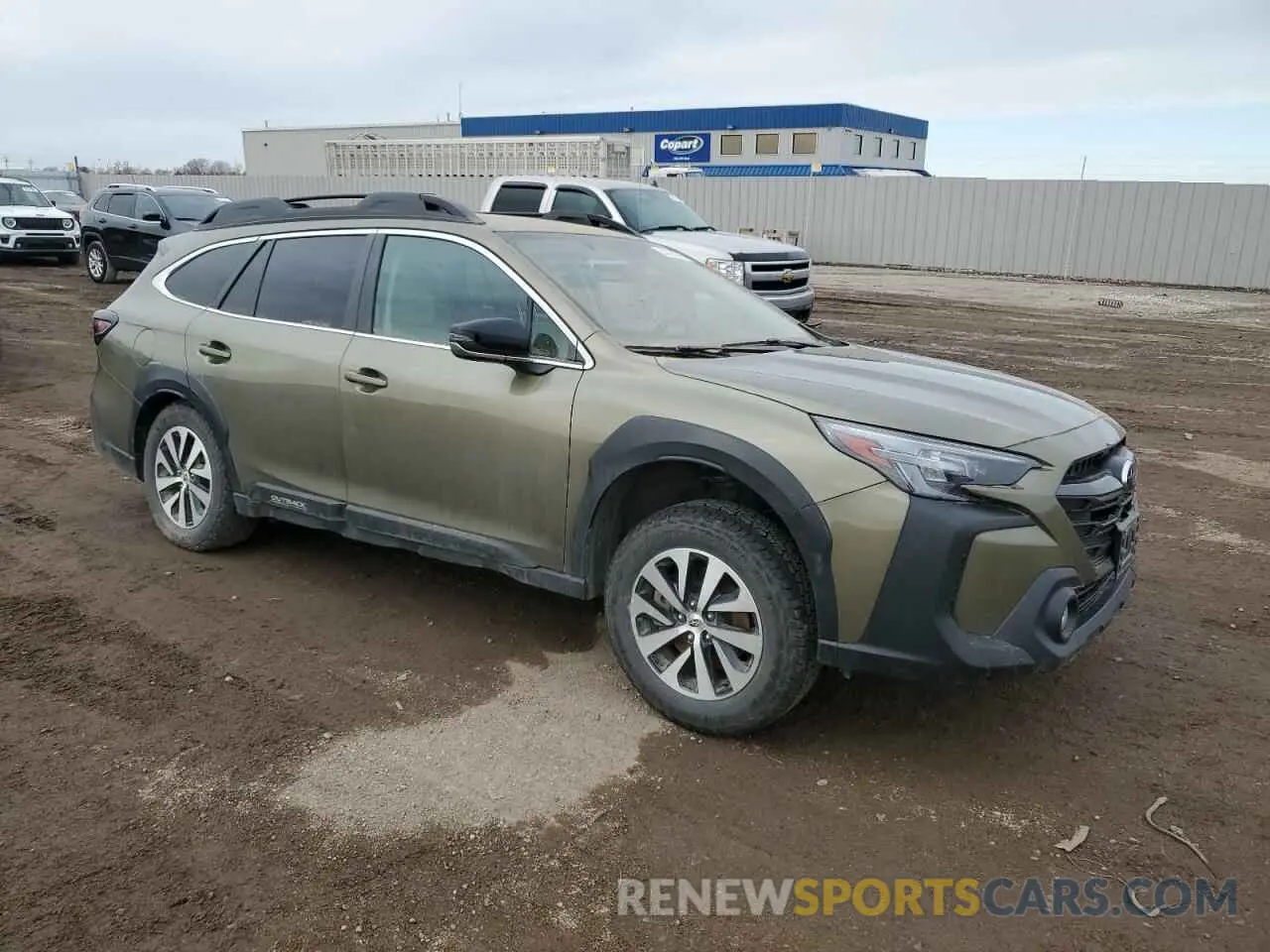 4 Photograph of a damaged car 4S4BTAFC1R3133641 SUBARU OUTBACK 2024