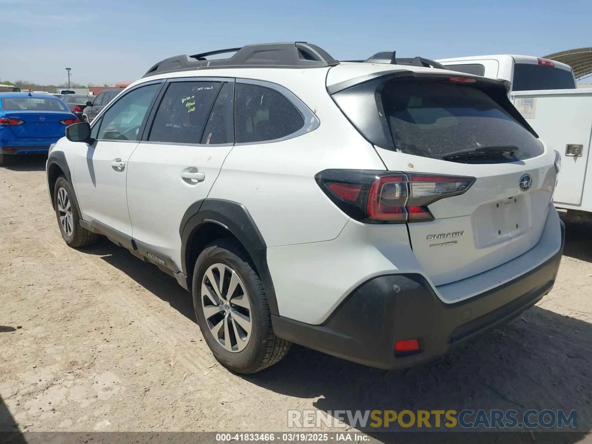 3 Photograph of a damaged car 4S4BTAFC1R3170009 SUBARU OUTBACK 2024