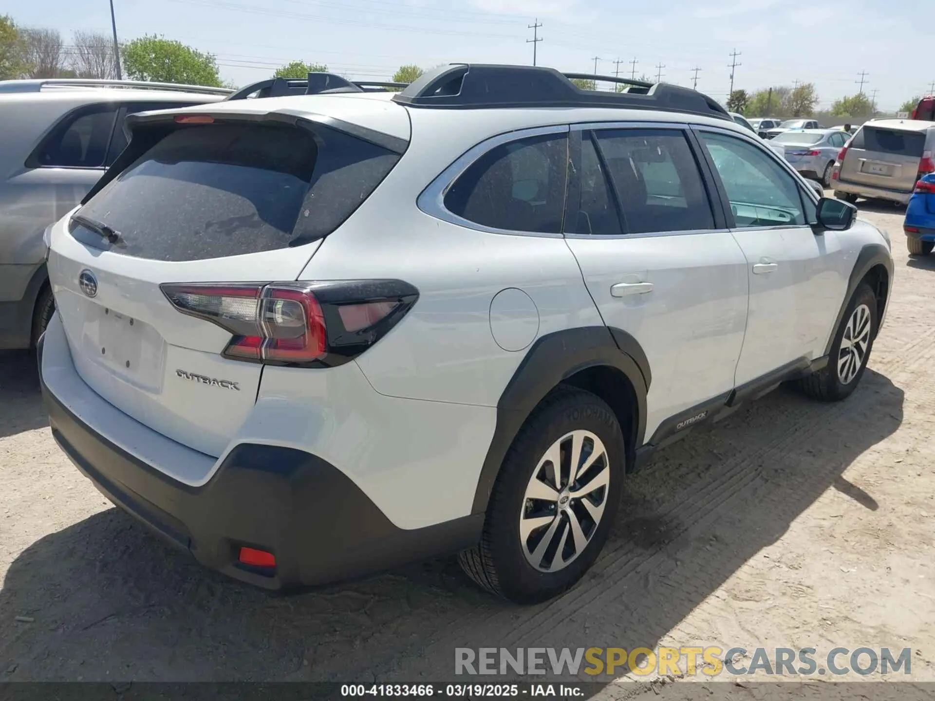 4 Photograph of a damaged car 4S4BTAFC1R3170009 SUBARU OUTBACK 2024