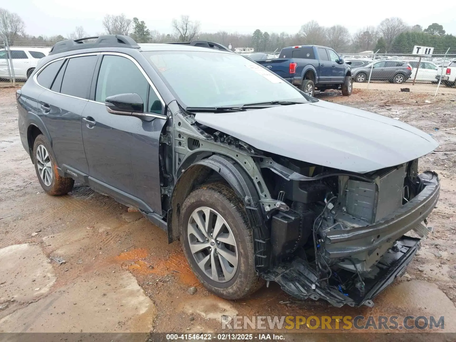 1 Photograph of a damaged car 4S4BTAFC1R3225770 SUBARU OUTBACK 2024