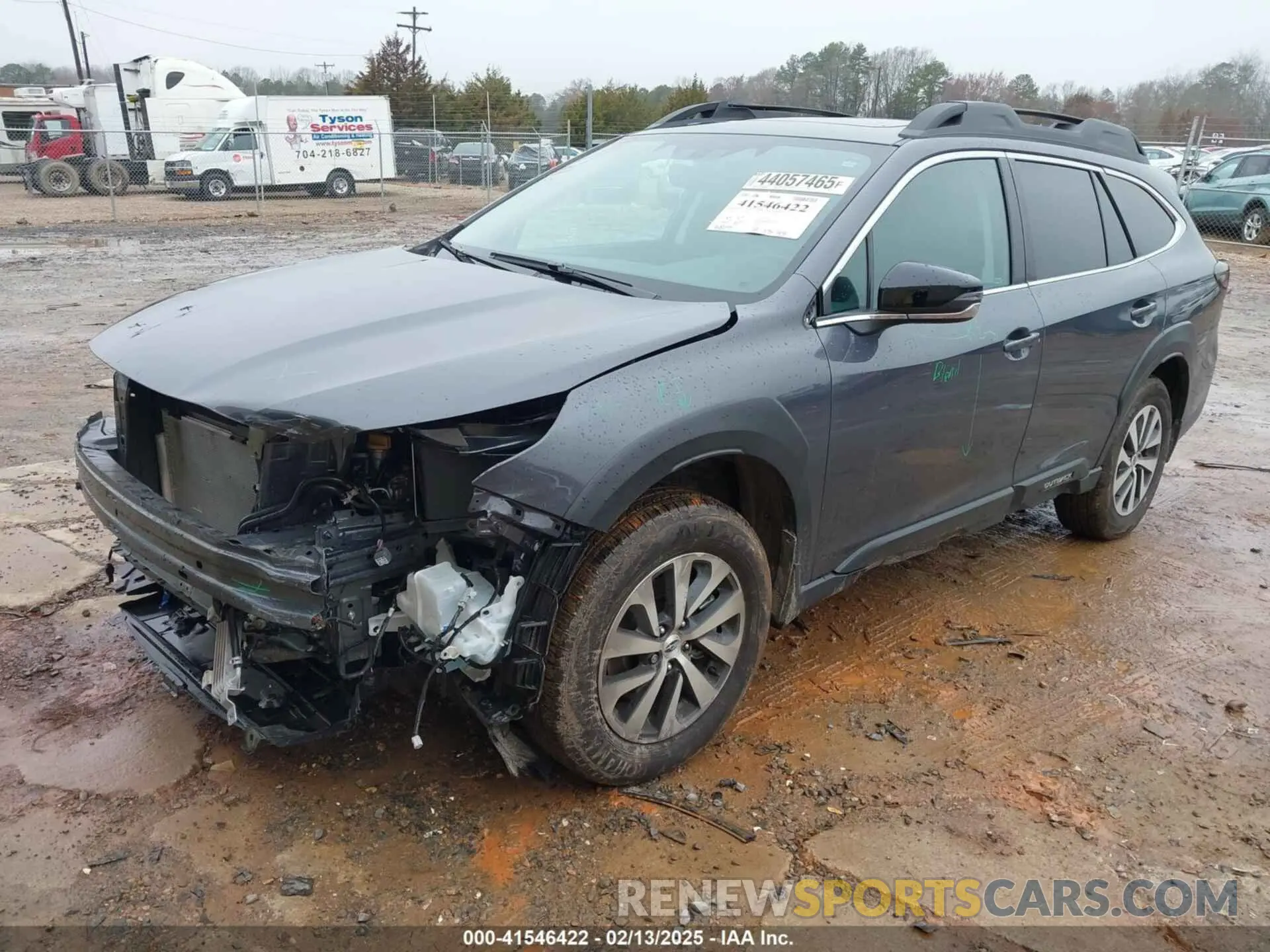 2 Photograph of a damaged car 4S4BTAFC1R3225770 SUBARU OUTBACK 2024