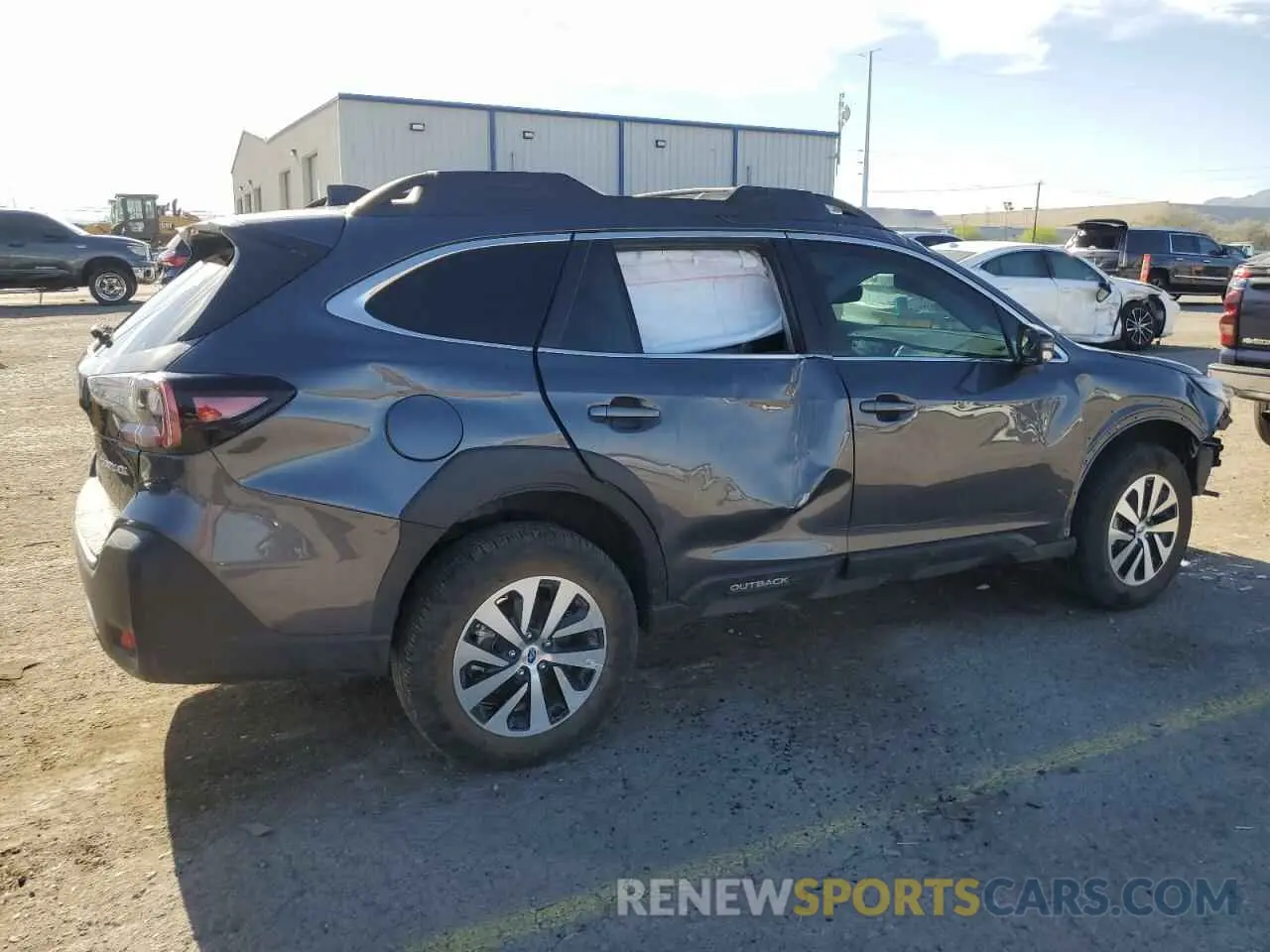 3 Photograph of a damaged car 4S4BTAFC2R3286156 SUBARU OUTBACK 2024