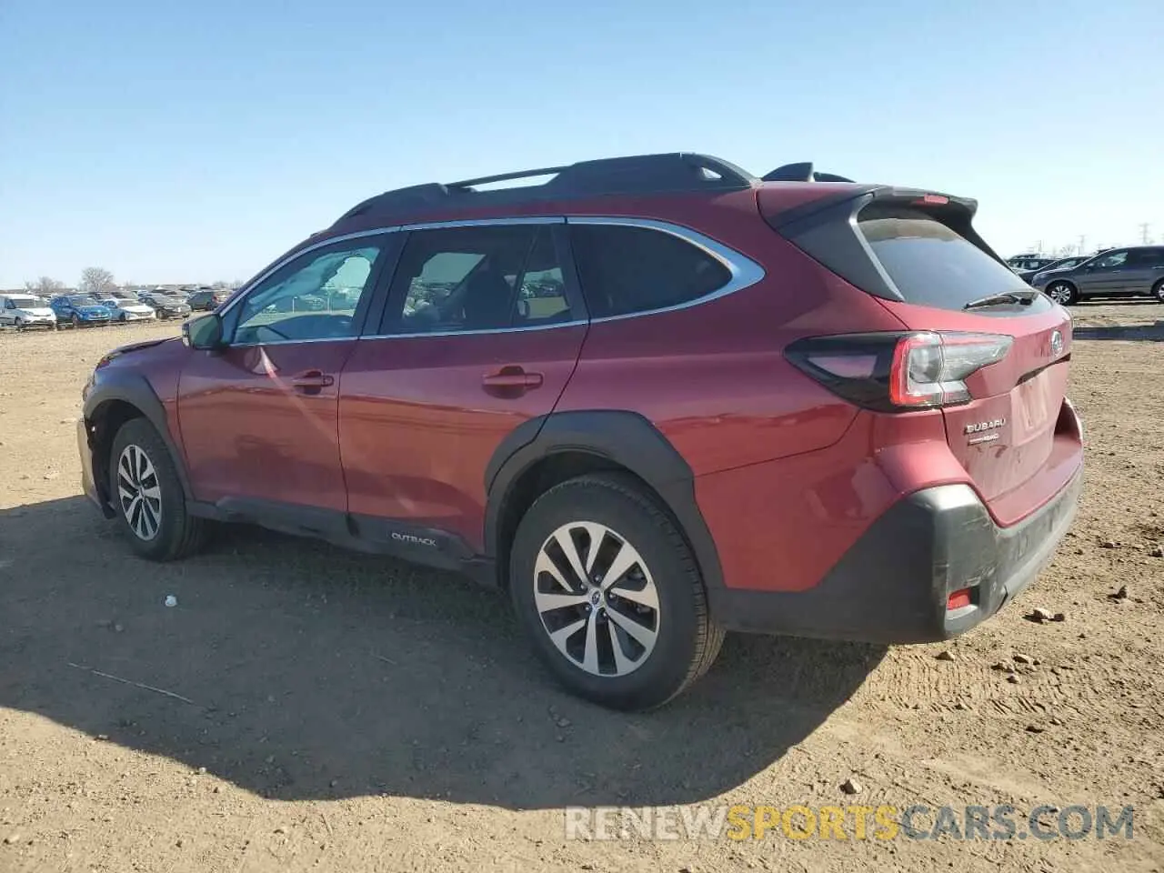 2 Photograph of a damaged car 4S4BTAFC3R3126576 SUBARU OUTBACK 2024