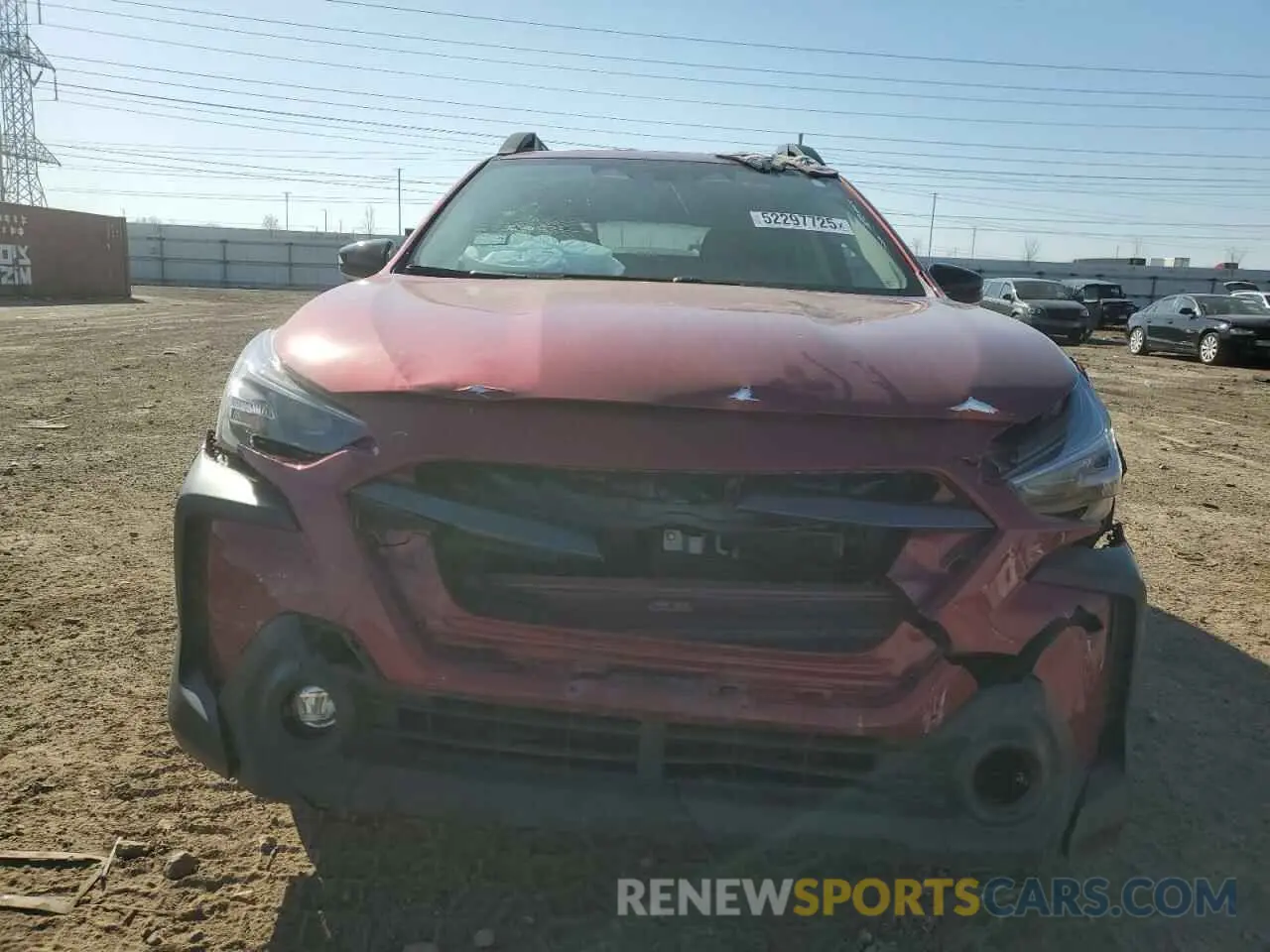 5 Photograph of a damaged car 4S4BTAFC3R3126576 SUBARU OUTBACK 2024