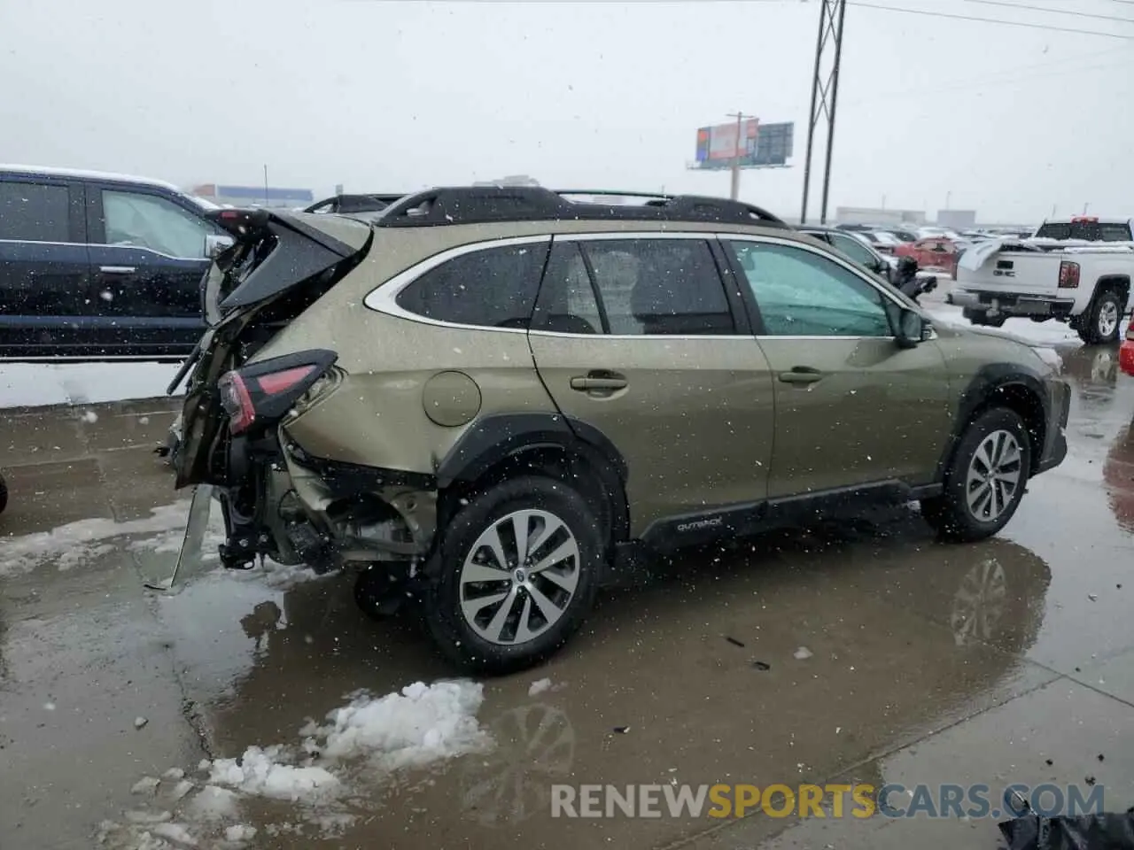 3 Photograph of a damaged car 4S4BTAFC3R3237502 SUBARU OUTBACK 2024