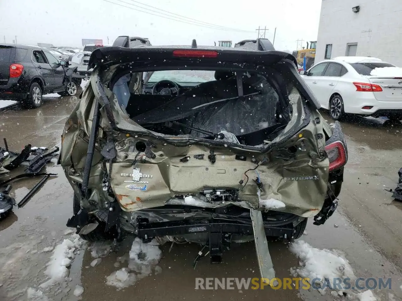 6 Photograph of a damaged car 4S4BTAFC3R3237502 SUBARU OUTBACK 2024