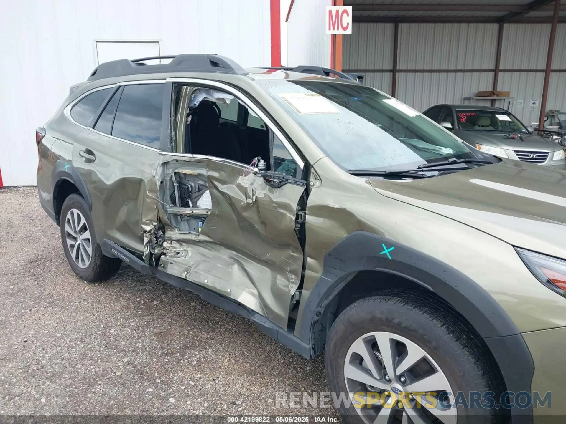 6 Photograph of a damaged car 4S4BTAFC3R3282634 SUBARU OUTBACK 2024