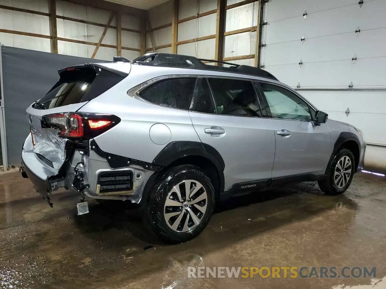 3 Photograph of a damaged car 4S4BTAFC4R3158825 SUBARU OUTBACK 2024