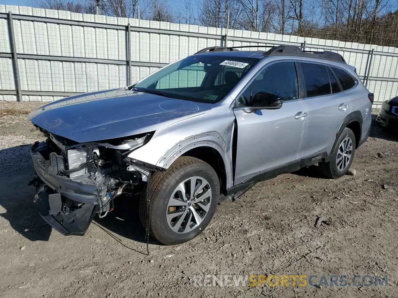 1 Photograph of a damaged car 4S4BTAFC4R3258004 SUBARU OUTBACK 2024