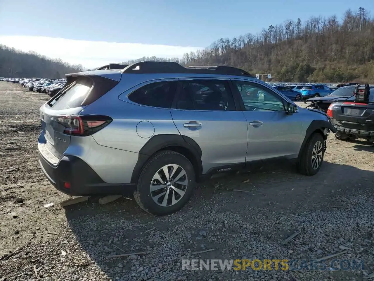 3 Photograph of a damaged car 4S4BTAFC4R3258004 SUBARU OUTBACK 2024
