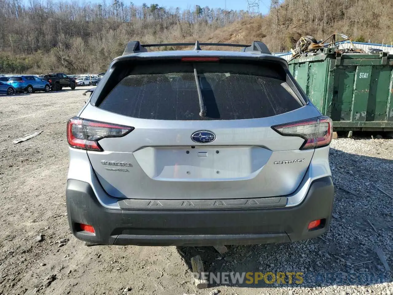 6 Photograph of a damaged car 4S4BTAFC4R3258004 SUBARU OUTBACK 2024