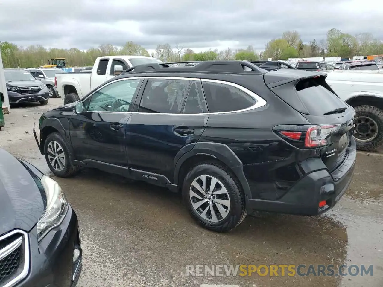 2 Photograph of a damaged car 4S4BTAFC5R3112856 SUBARU OUTBACK 2024