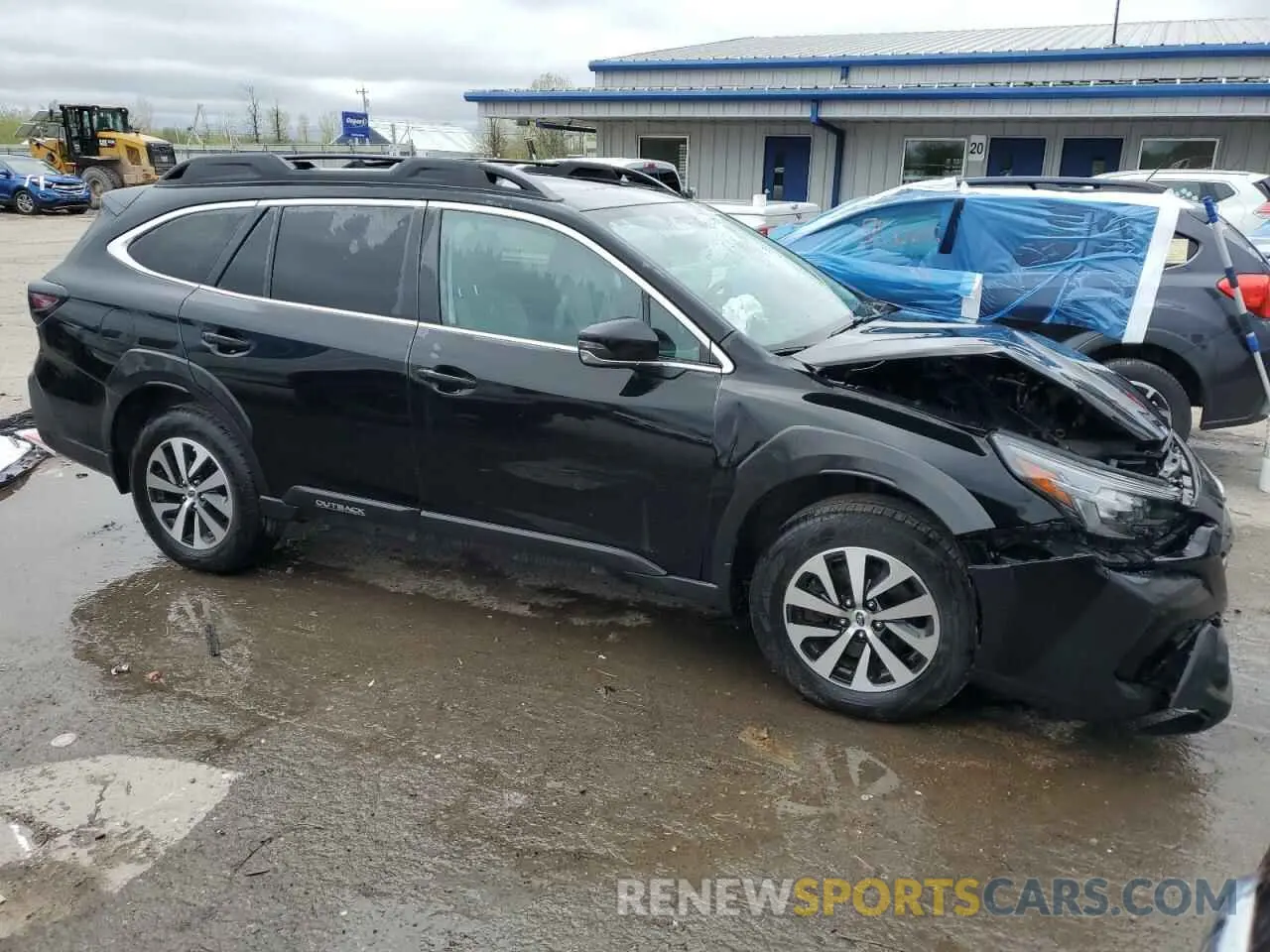 4 Photograph of a damaged car 4S4BTAFC5R3112856 SUBARU OUTBACK 2024
