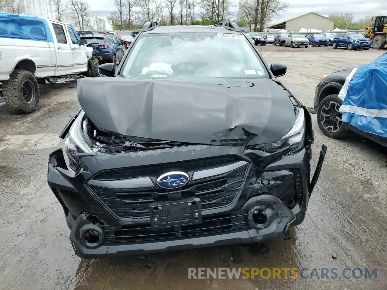 5 Photograph of a damaged car 4S4BTAFC5R3112856 SUBARU OUTBACK 2024