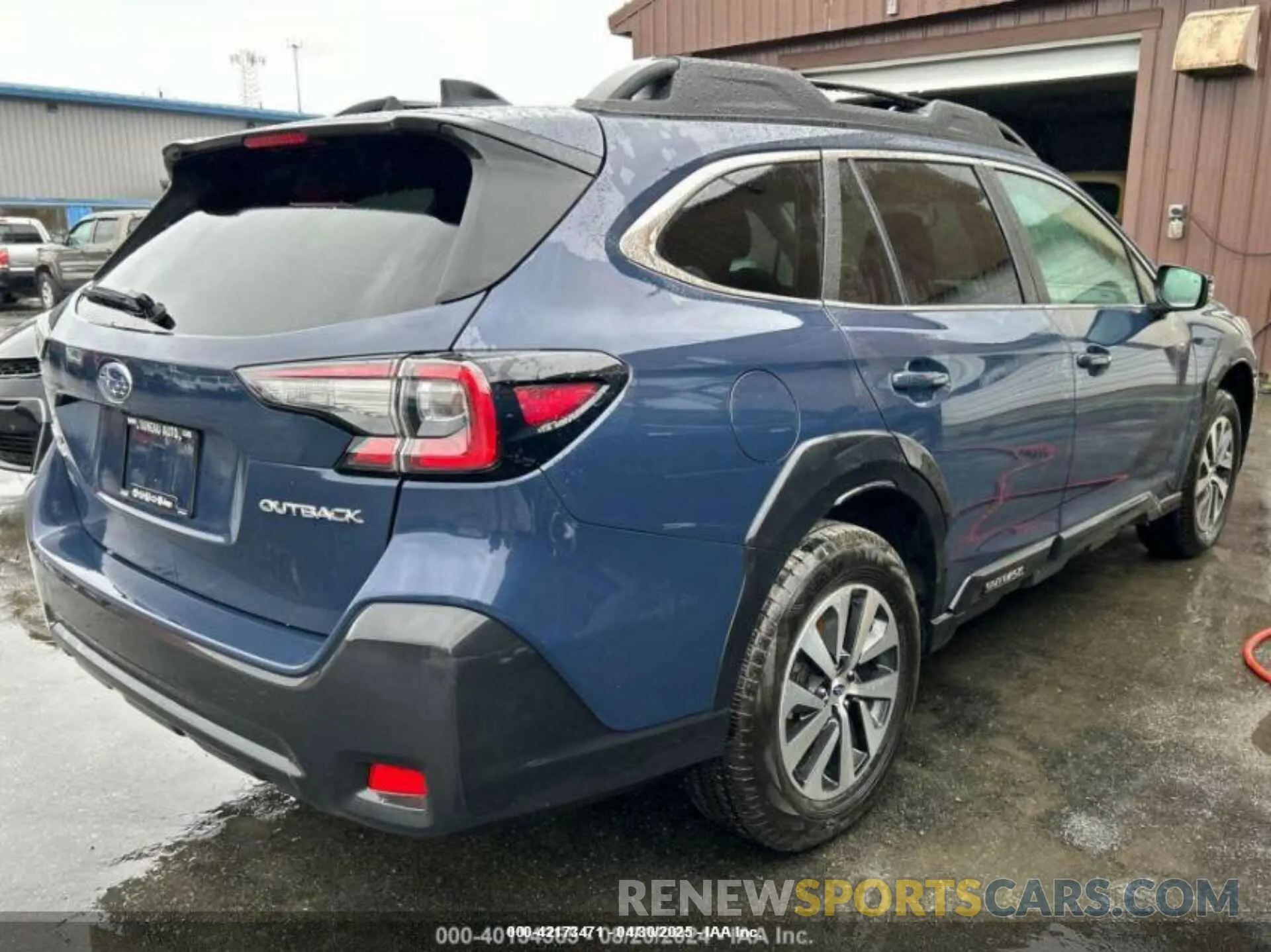 4 Photograph of a damaged car 4S4BTAFC5R3124053 SUBARU OUTBACK 2024