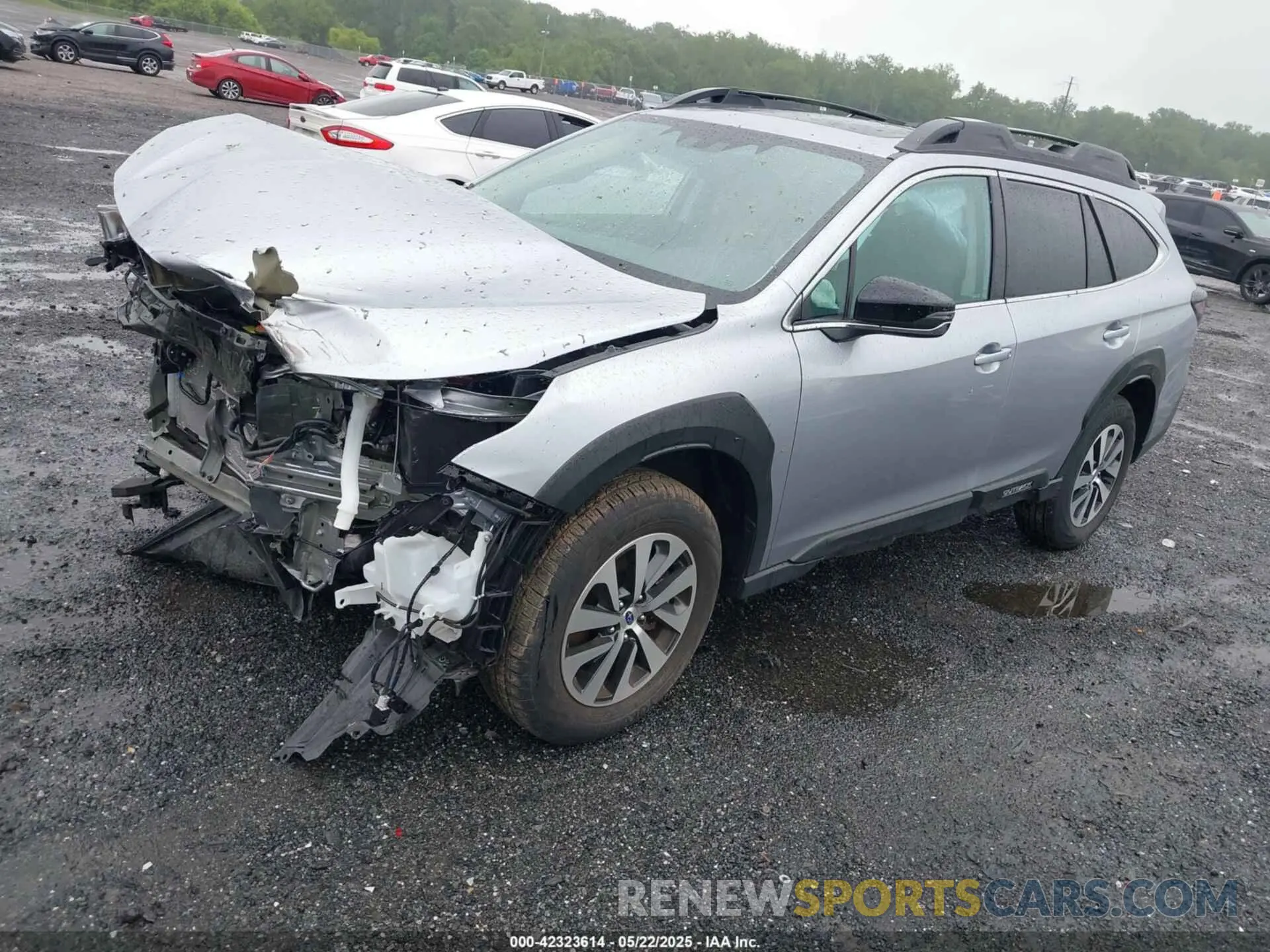 2 Photograph of a damaged car 4S4BTAFC5R3138857 SUBARU OUTBACK 2024