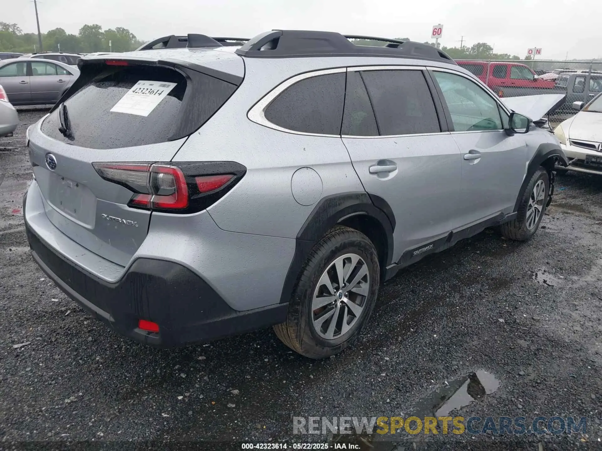 4 Photograph of a damaged car 4S4BTAFC5R3138857 SUBARU OUTBACK 2024