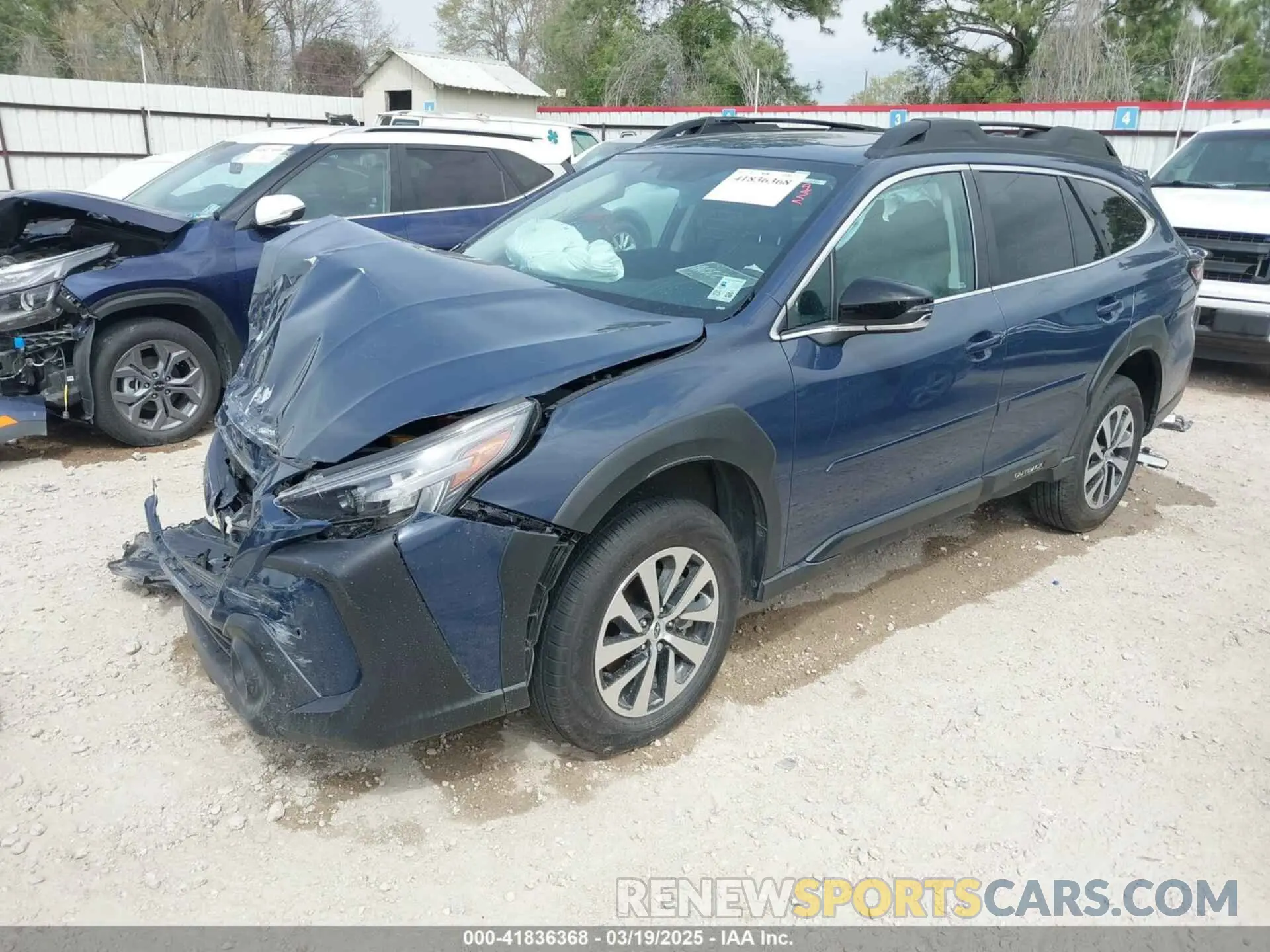2 Photograph of a damaged car 4S4BTAFC5R3254480 SUBARU OUTBACK 2024