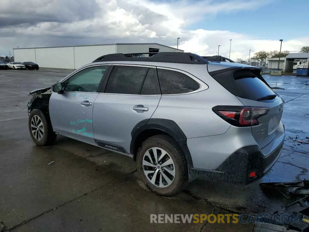 2 Photograph of a damaged car 4S4BTAFC6R3100537 SUBARU OUTBACK 2024