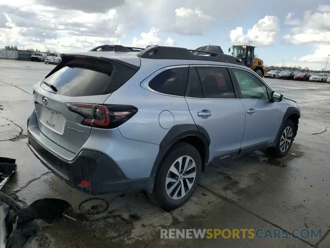 3 Photograph of a damaged car 4S4BTAFC6R3100537 SUBARU OUTBACK 2024